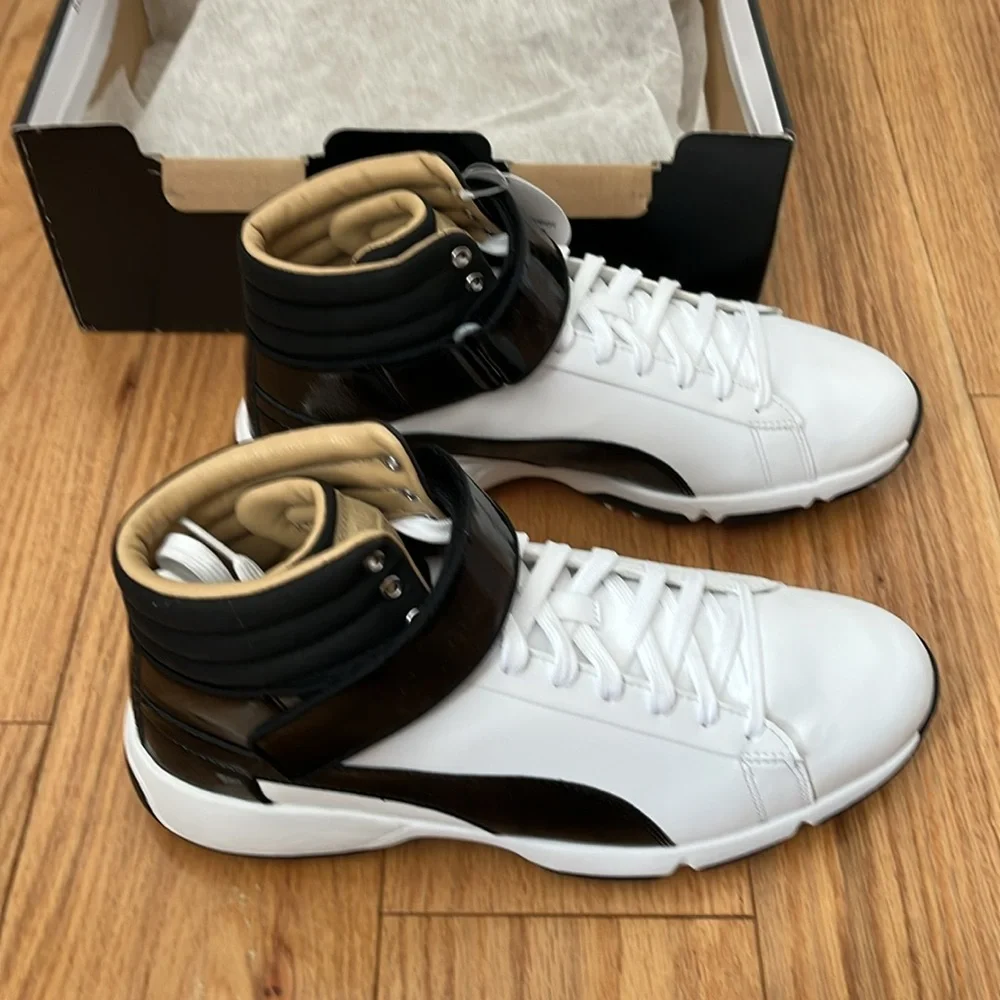 New in box Puma youth titantour ignite hi-top golf shoes Sz 6 - Picture 8 of 12